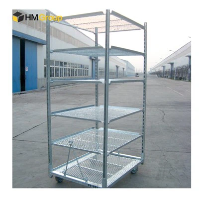 Xe đẩy cây trồng trong nhà kính