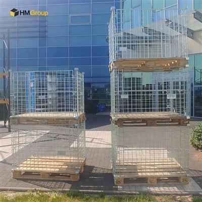 Pallet lưu trữ lồng cao