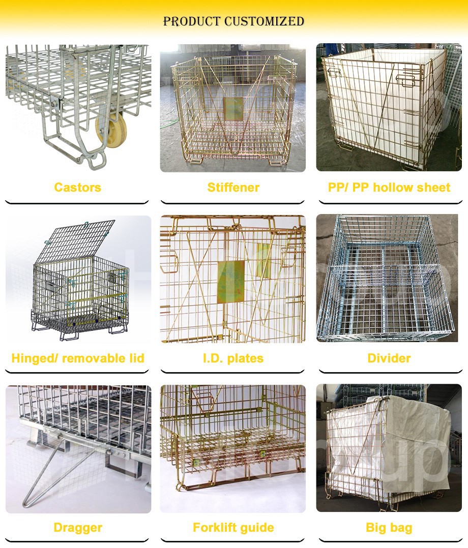 iron pallet cage