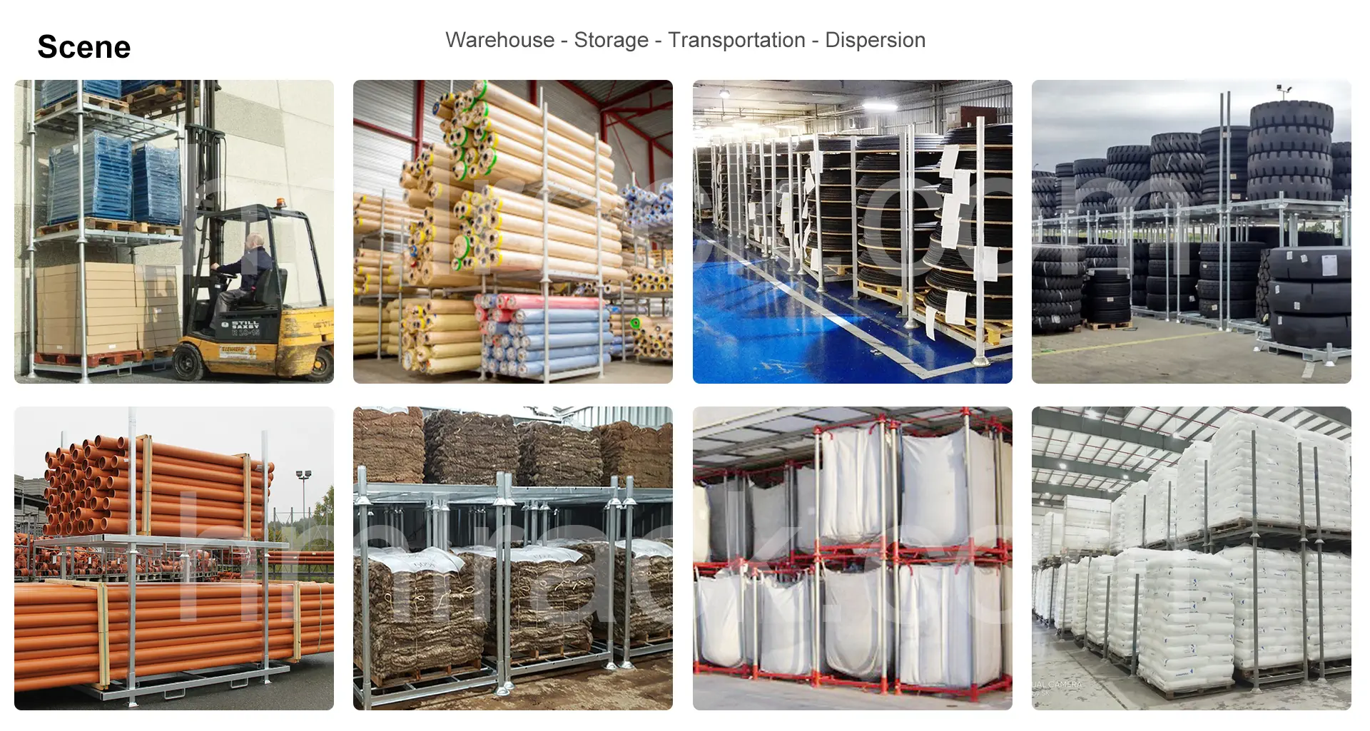 Stacking Pallet Rack Applications Stacking Pallet Rack Applications